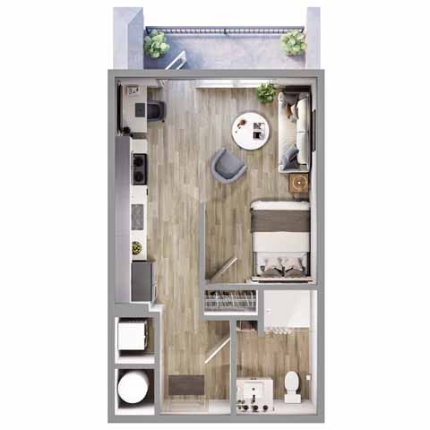 S2 Studio Floorplan - S2