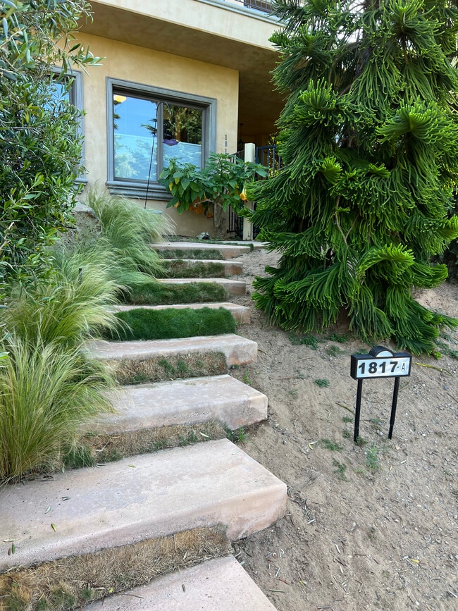 Side entrance to patio - 1817A Sheridan Rd Unit Guest House