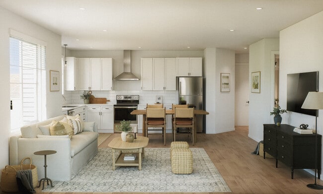 The Valley Oak - Living & Kitchen