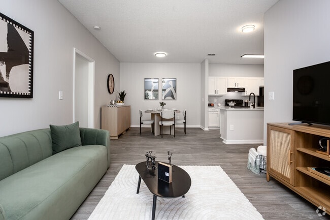 2BR, 2BA - 1,230SF - Living Room