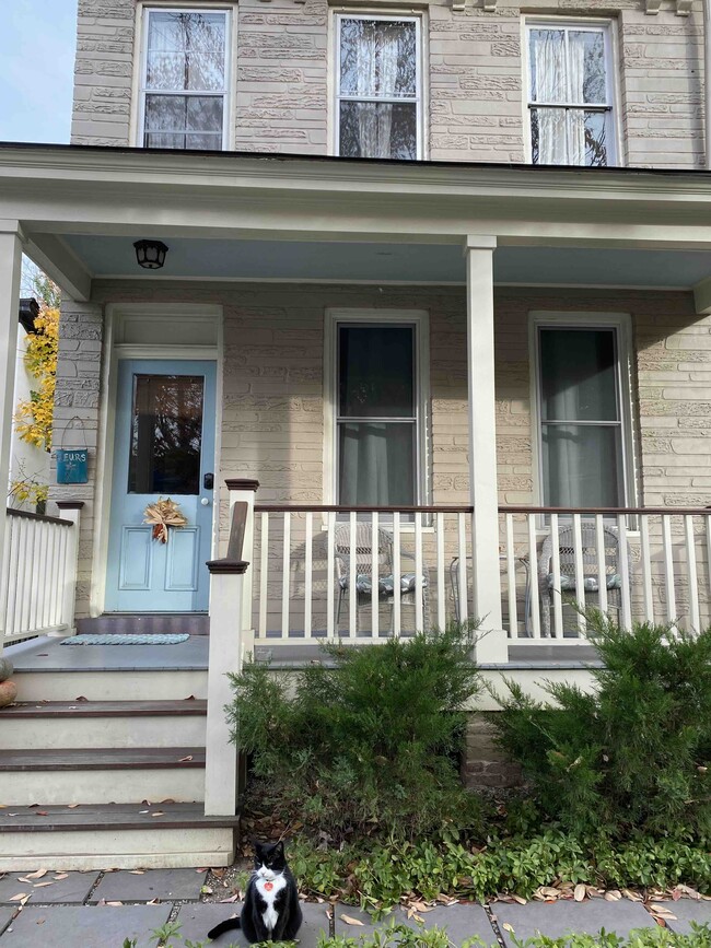 house & covered front porch - 74 S Main St Apartments Unit 2nd Floor