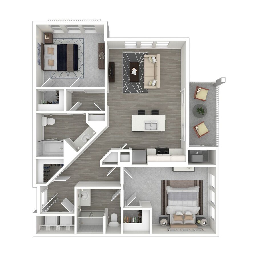Two Bedroom Luxury Apartment (Building 11000) - Two Bedroom Luxury Apartment (Building 11000) Unidad 11101