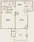 1BR/1BA