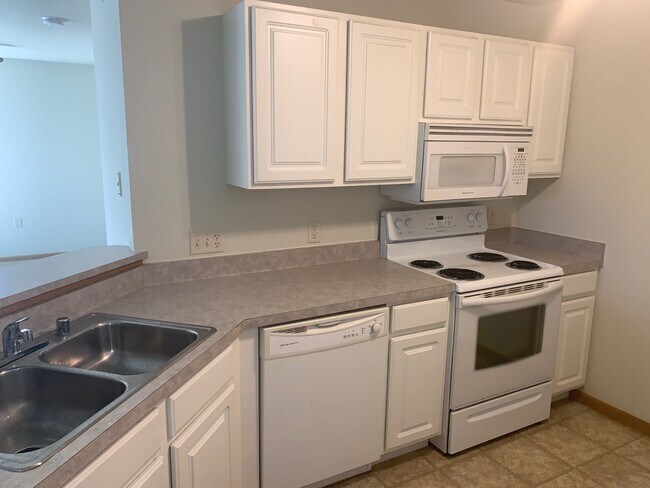 2 BD White Kitchen