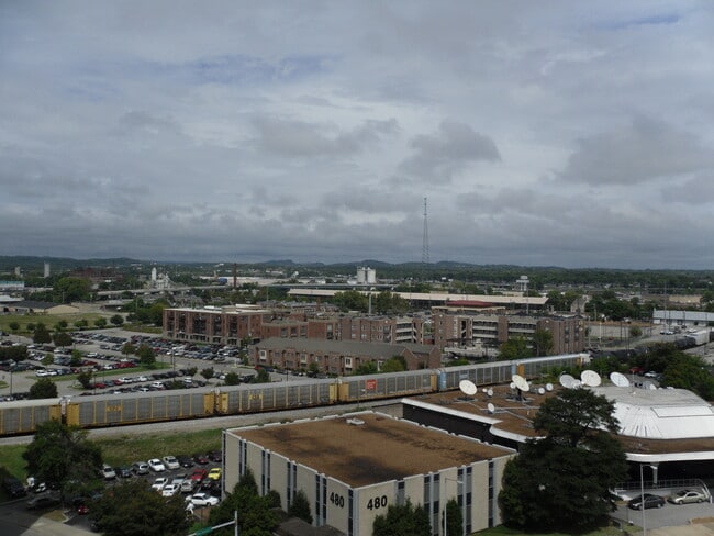 View of North Nashville toward northeast