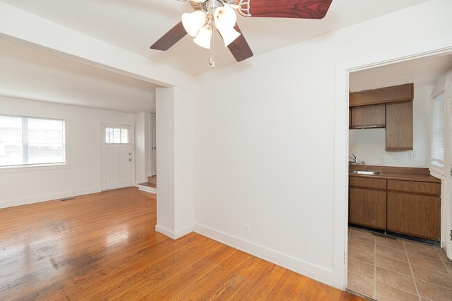 Cocina, comedor y sala de estar