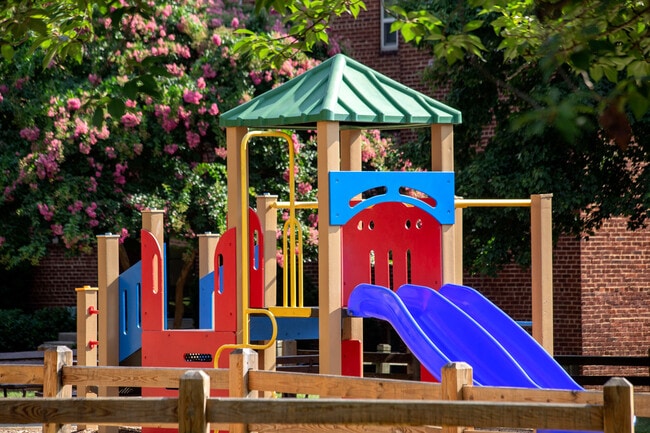 Onsite play areas at Goodacre & Pine Ridge Apartments in Silver Spring, MD