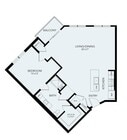 A4 | 1 bed 1 bath | 996 sq ft