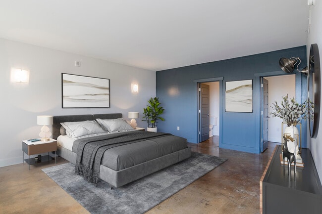 Relájese en su acogedor dormitorio.
