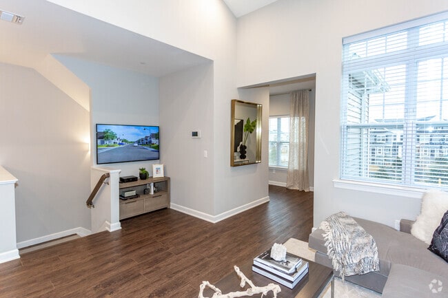 The Finch 2BR,2BA W/Elevator & Loft - 1559SF-Living Room