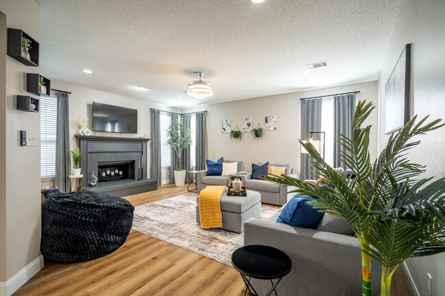 Sala de estar - 707 Cottonwood Bend Dr