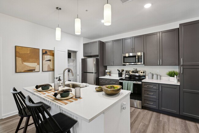 2BR, 2BA - 1,126SF - Kitchen