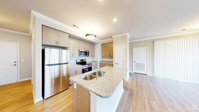 B3 Kitchen - Clairmont at Crabtree Rental