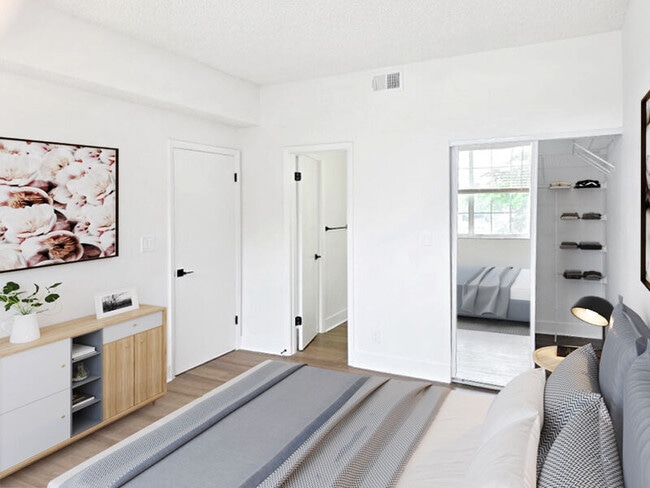 2 BR, 2 BA - Bedroom