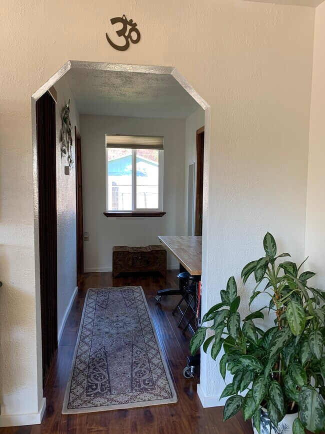 Hallway and Second Work Area