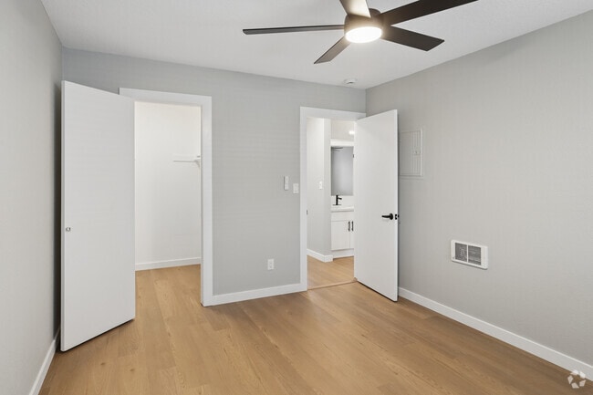 2BR, 1BA - 950SF - Second Bedroom