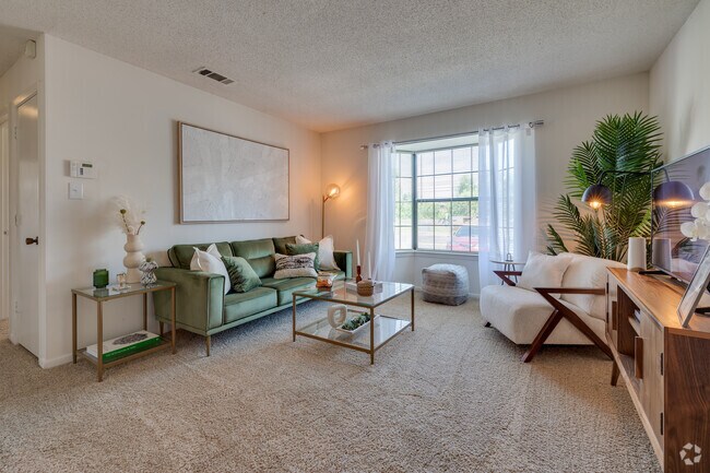 2BR, 2BA- 1000SF
