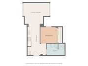 1BR, 1BA 460SF,UNIT 203