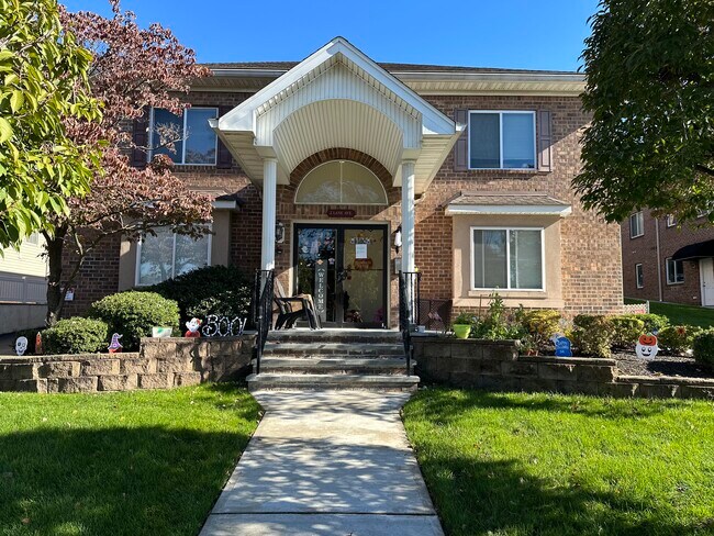 Building entry - 2 Lane Ave Apartments