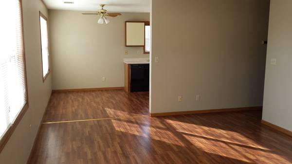 Living Room to Kitchen - Stoney Meadow Apartments