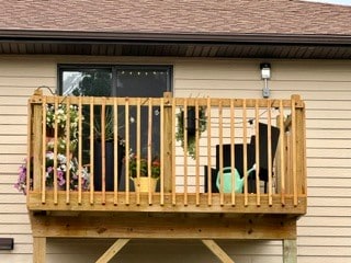 New 2nd Level Deck - 509 N 1st St Unit #201
