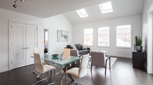 Skylights and Cathedral Ceilings in Units 301,302,305,306 - The Crossing