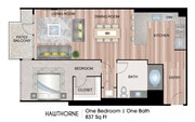 837 Sq Ft