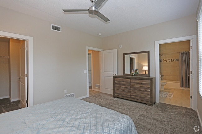 3BR, 2BA - 1,384 SF - Master Bedroom