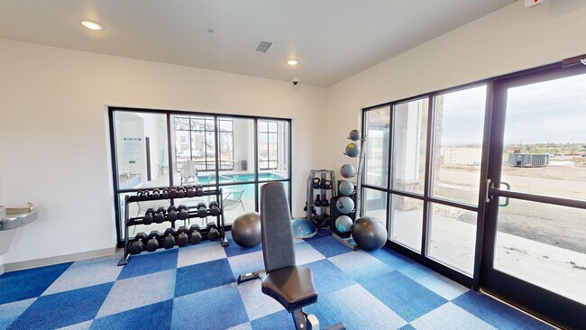 Fitness Room - The Velthuis Apartments