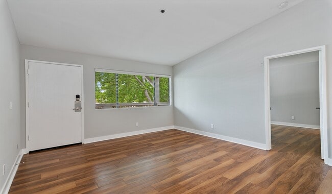 Living room with natural lighting