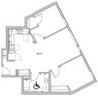 Two Bedroom Accessible Unit