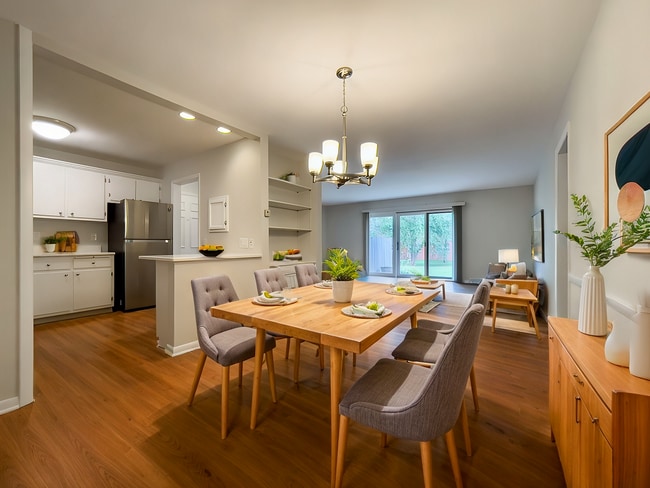 Dining area and kitchen - Lexington Green