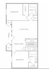 2BR/2BA Magnollia