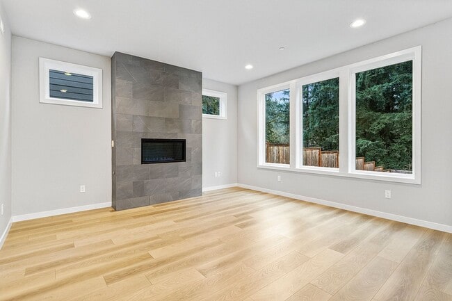 Photo - 2022 Build -Almost Brand New 3 br 2.5 bth Home with hardwoods, fenced yard and backs to greenspace !