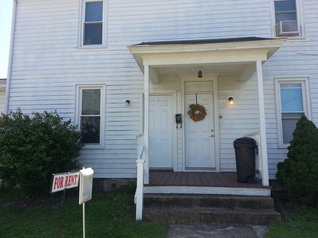 entrance on left - 400 East 8th Street Townhome