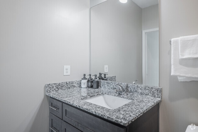 The Calhoun - 2BR, 2BA - 1,057SF - Secondary Bathroom Vanity