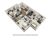 Plano de planta C3CR Haven at Patterson Place
