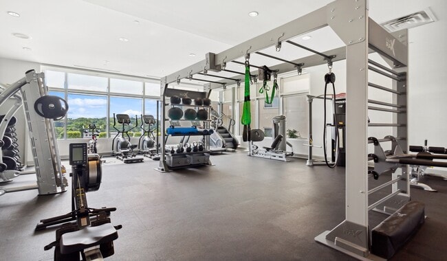 Be active anytime with the 24-hour fitness center - Mezzo Apartments