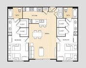 2BR/2BA