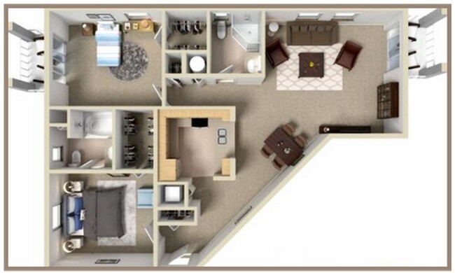 Building Photo - Beautiful 2/2 Ready For Move In !!! Unit 1955-208 Rental