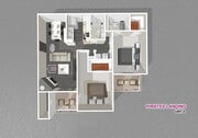 2 Bed/2 Bath