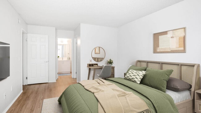Bedroom with Hard Surface Flooring