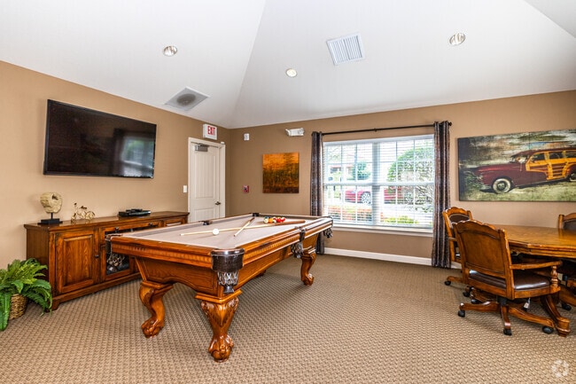Clubhouse game room