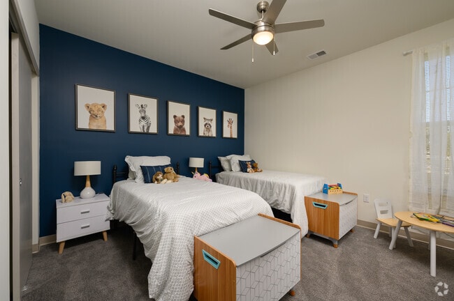 Oak Model 2BR, 2BA - 1130SF - Chester Woods Apartments