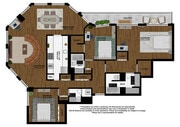 3-BR/2.5BA Penthouse