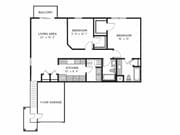 Chase Flat B | 2 Bedroom Apartment Home | LC New Albany