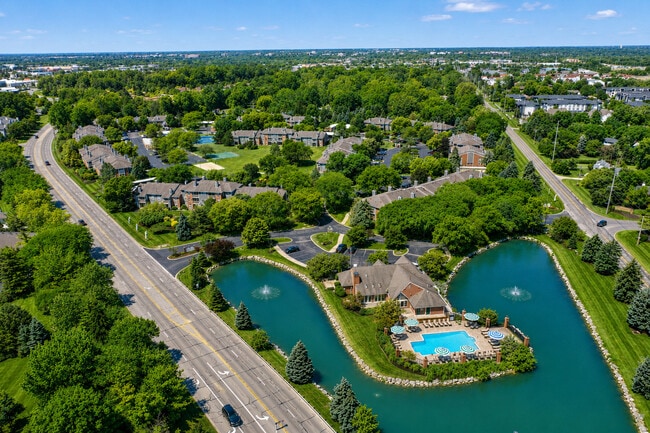 Suburban serenity with lakeside views