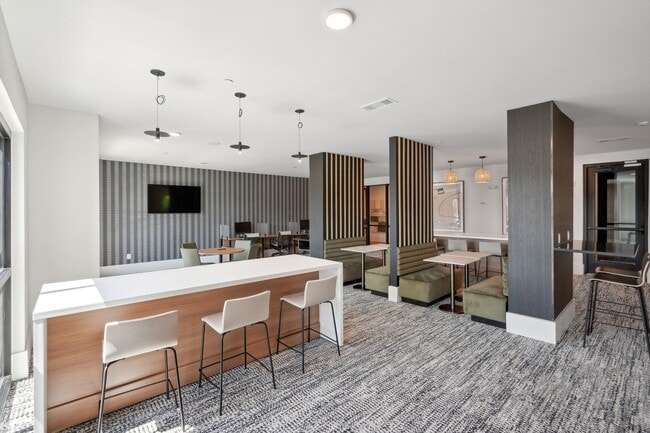 Coworking Lounge - Free professional workspace with computers and printer. Work remotely without paying for a coworking membership.