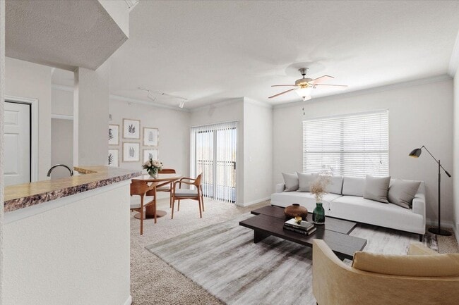 Living Room - Seurat - Crescent Apartment Homes