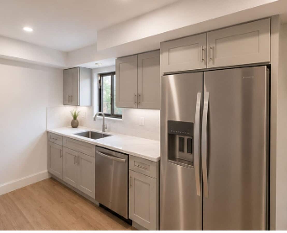 Photo - Modern Pet-Friendly 2BR in Washington Square with Parking, Balcony & In-Unit Laundry Unit 201